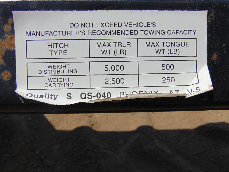lot 80 image: Quality Vehicle Hitch