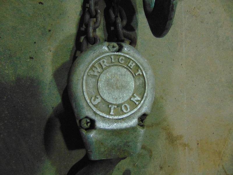 lot 135 image: 3 Ton Ratcheting Chain Hoist
