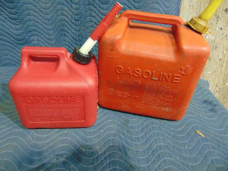 lot 142 image: (2) Gas Cans