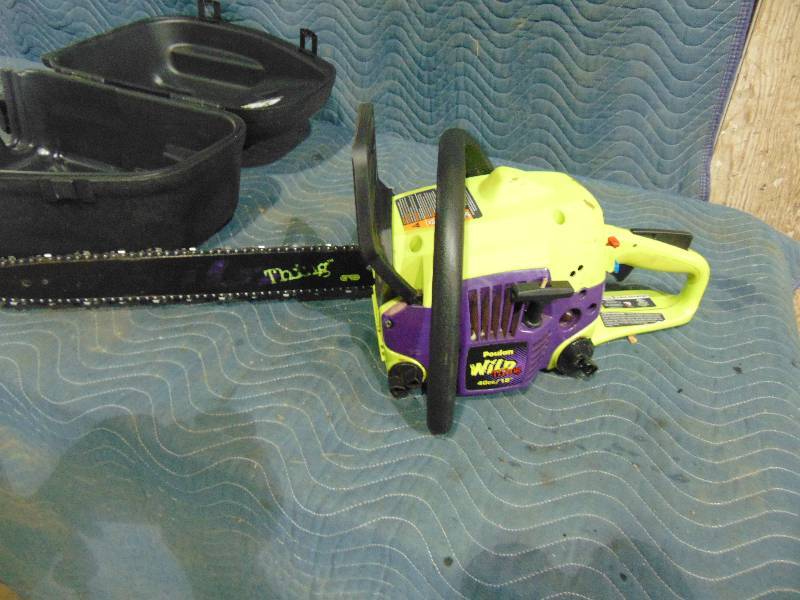 lot 150 image: Poulan Wild Thing 18 Chainsaw