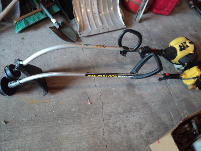 lot 17 image: 2 Mccullaugh gas lawn trimmers...