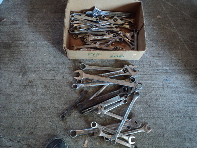 lot 94 image: Huge lot of wrenches...
