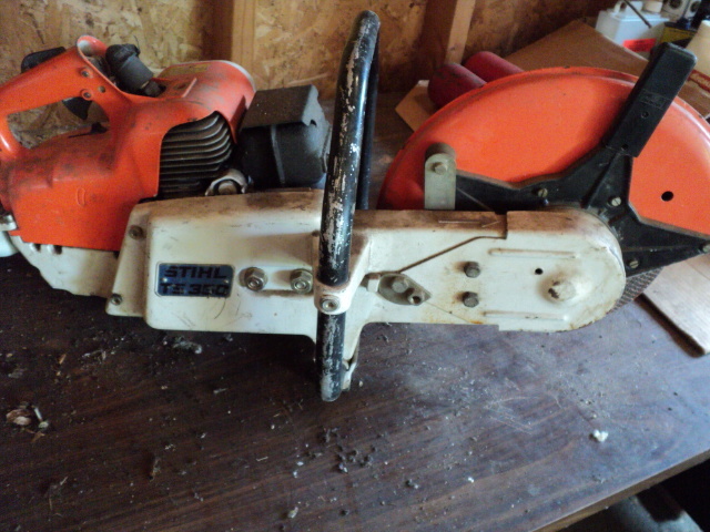 lot 139 image: Stihl gas powered cutting wheel ...