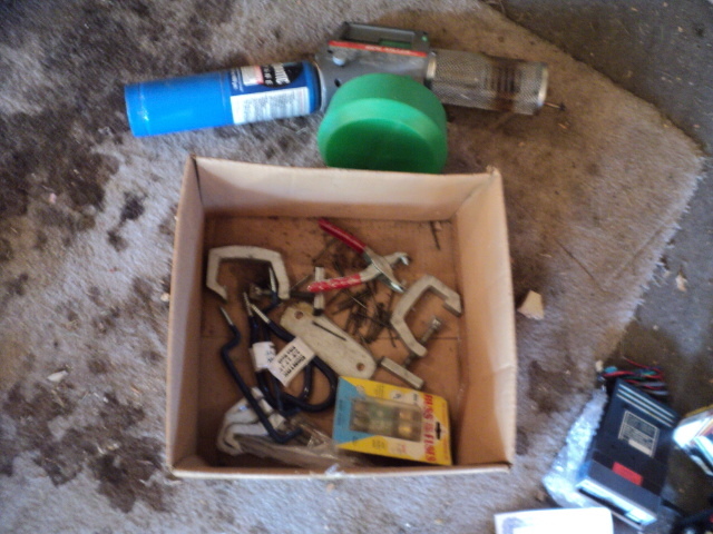 lot 141 image: Bug killer and hardware...