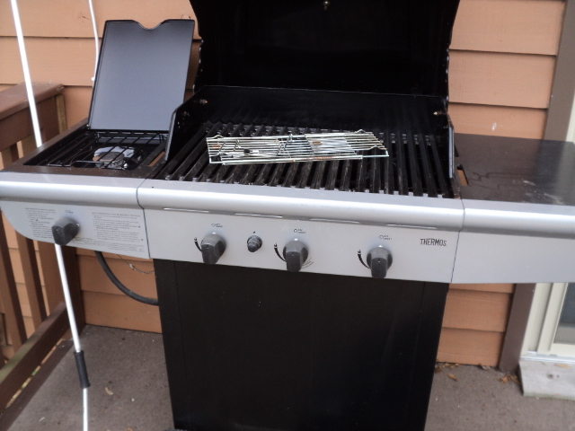 lot 162 image: Thermos gas grill, used very little...