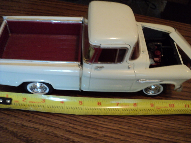 lot 206 image: Metal Chevy truck replica...