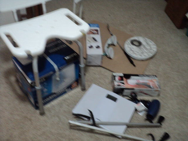 lot 222 image: Lot of massager and home health car...