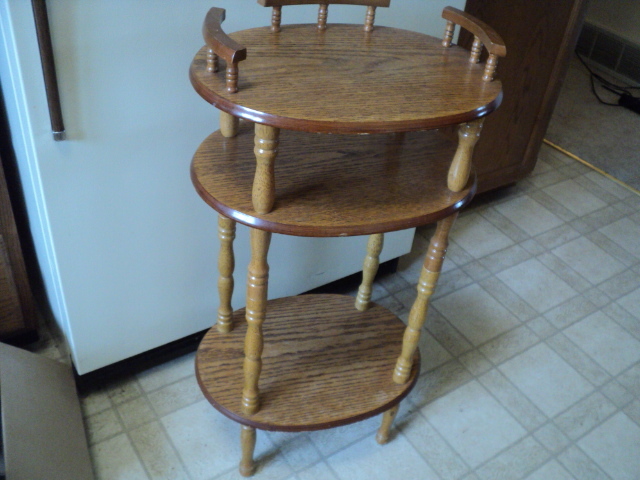 lot 245 image: End table ...