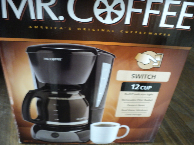lot 279 image: Mr Coffee maker, looks new...
