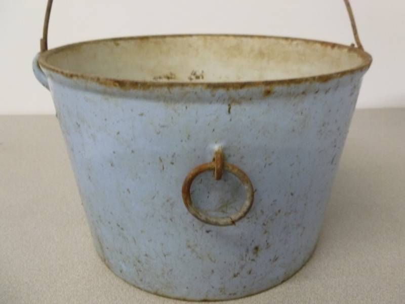 Vintage Cast Iron Kettle