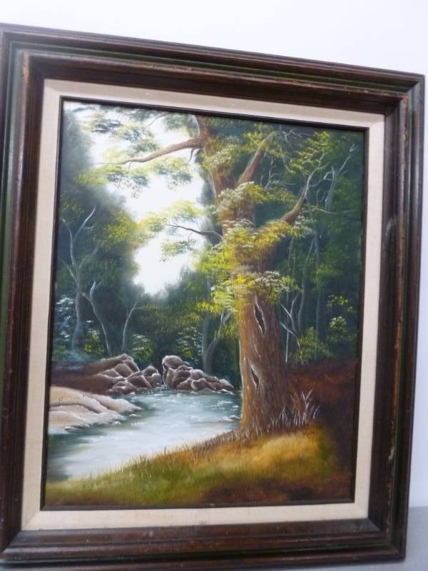 Original Oil On Canvas