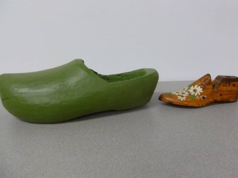 Antique Wooden Shoe