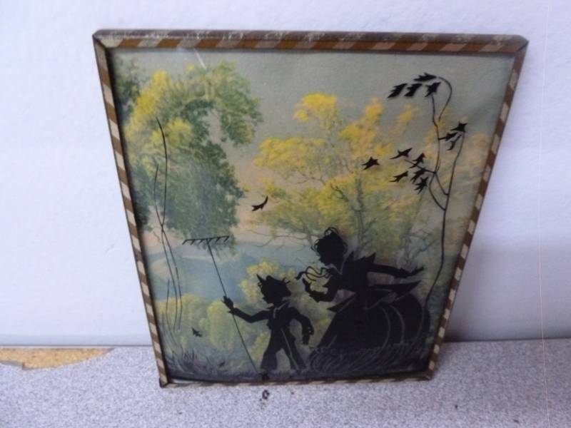Antique Silhouette Picture