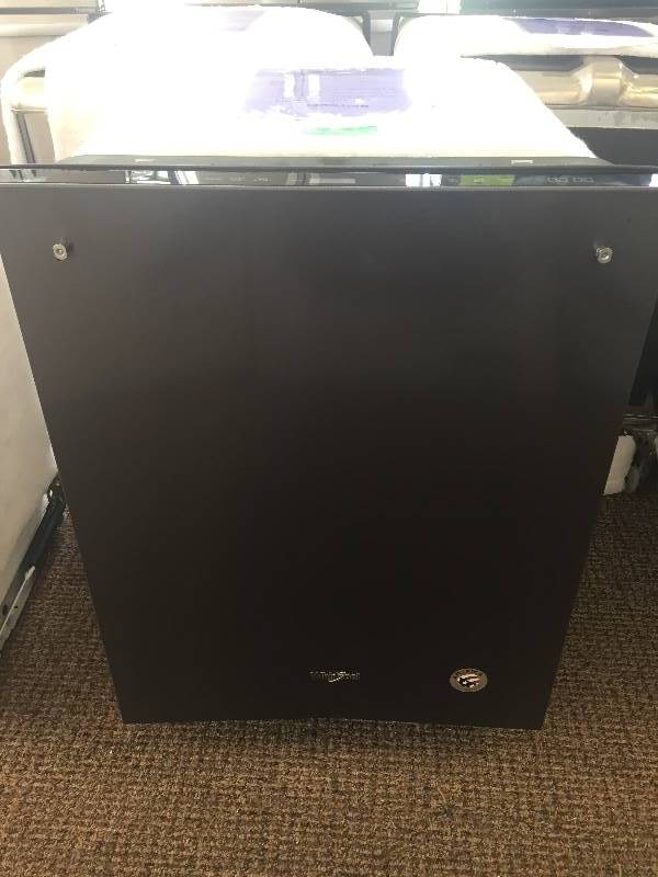 lot 2 image: NEW- WHIRLPOOL 24 in. Top Control Built-In Dishwasher in Fingerprint Resistant Black Stainless--WITH MANUFACTURERS WARRANTY- MODEL# WDT970SAHV