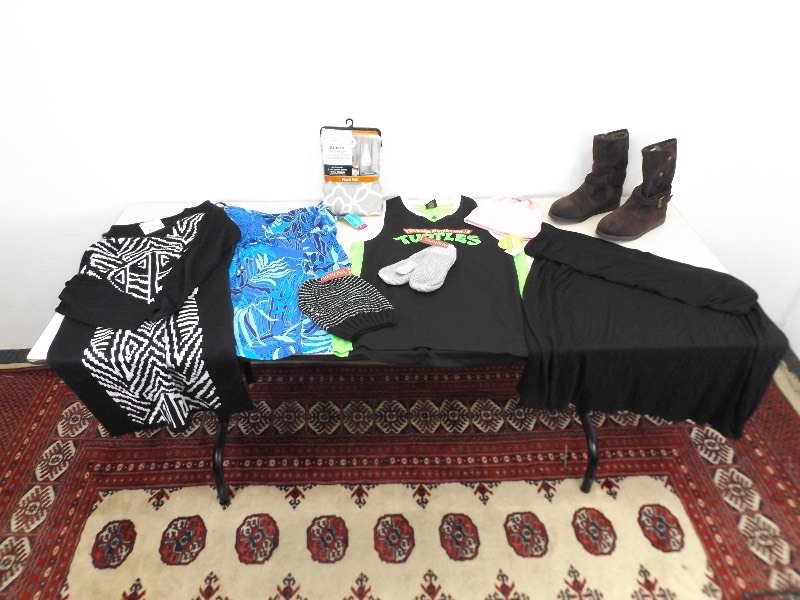 lot 38 image: New with Tags Clothing, etc.