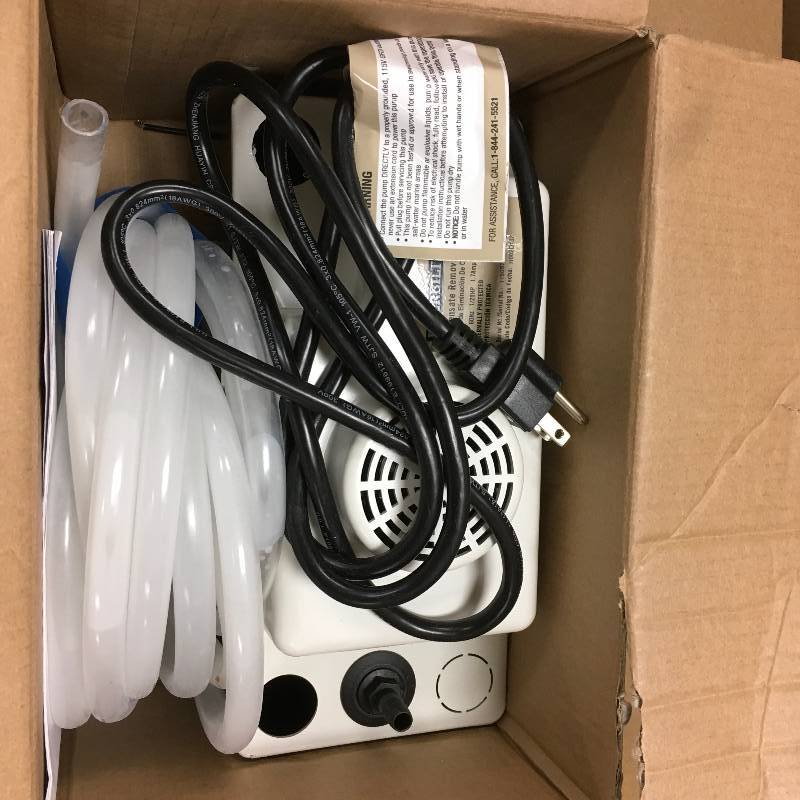 lot 66 image: EVERBILT 115-Volt Condensate Removal Pump USED in good conditions