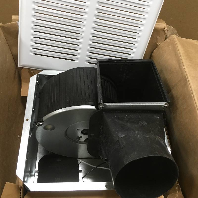 lot 67 image: NUTONE InVent Series Heavy Duty 80 CFM Ceiling Exhaust Bath Fan with Metal Grille  USED in good conditions