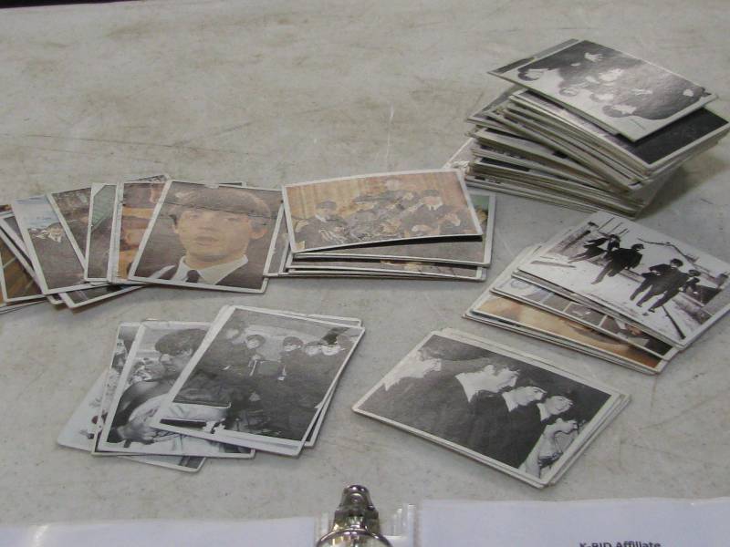 lot 19 image: Beatles Trading Cards