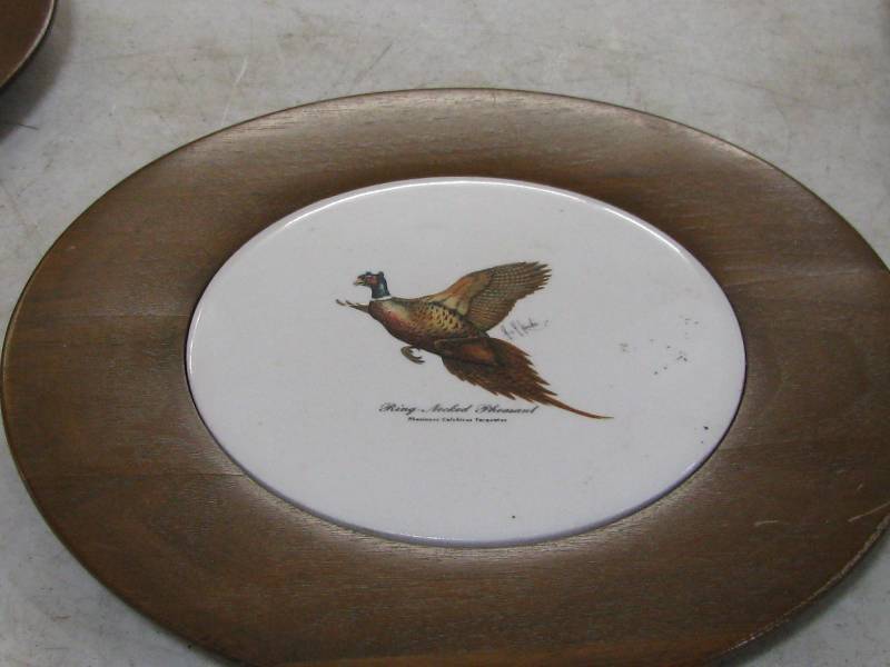 lot 27 image: Rosemeade Les Kouba Pheasant Plate