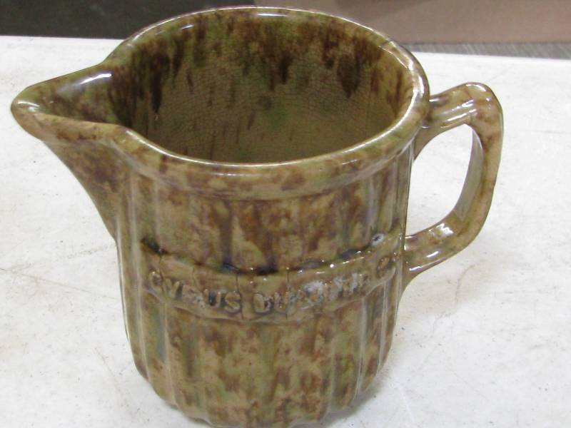 lot 29 image: Spongeware Crock Pitcher