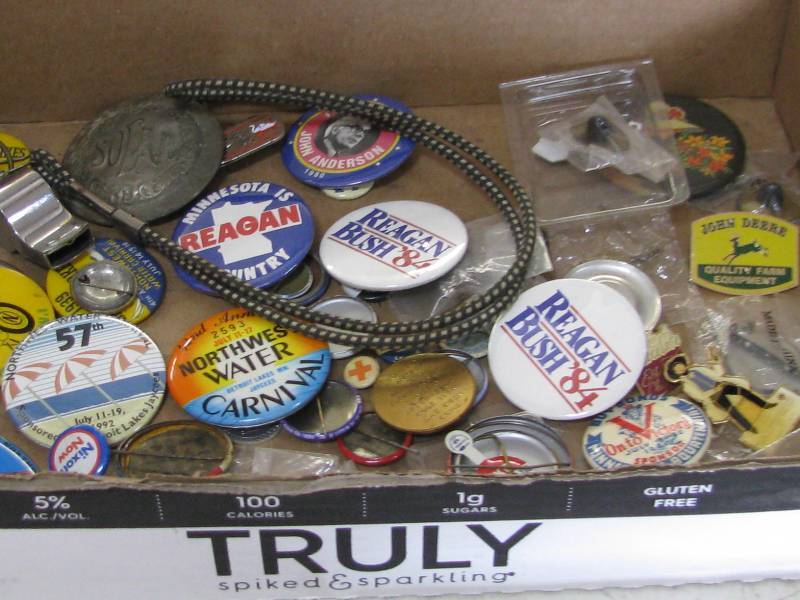 lot 47 image: Political Pinbacks