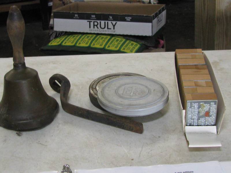 lot 75 image: Brass School Bell