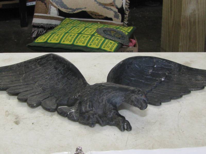 lot 80 image: Metal Eagle