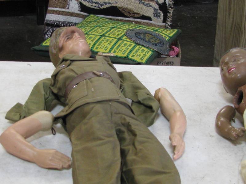 lot 87 image: General MacAurthur Doll