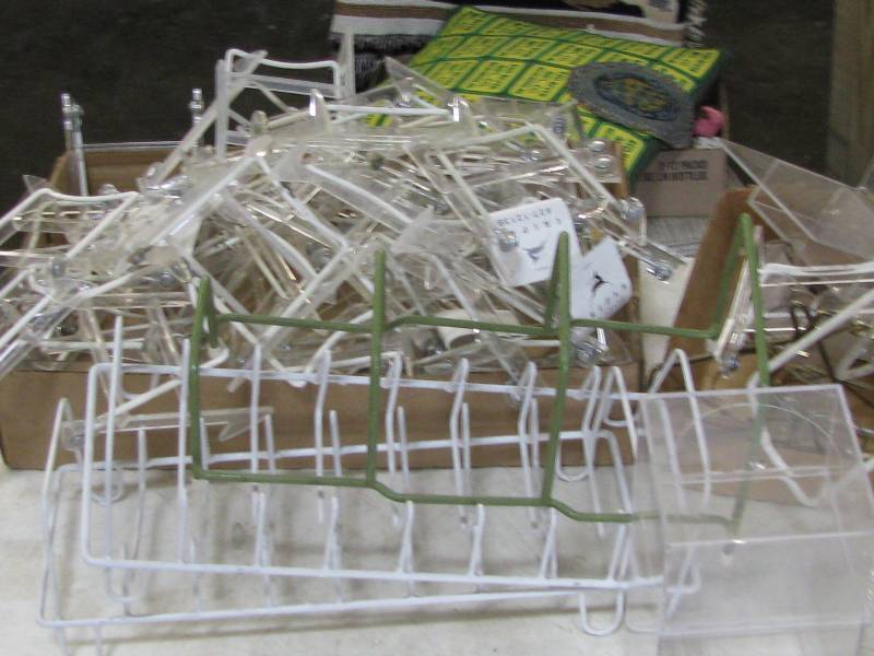 lot 110 image: Display Racks & Cubes