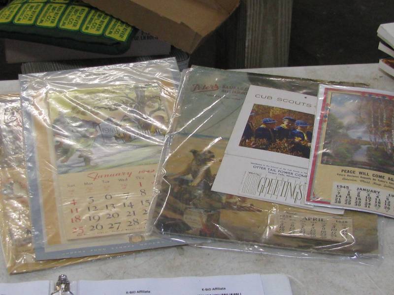 lot 114 image: Calendars