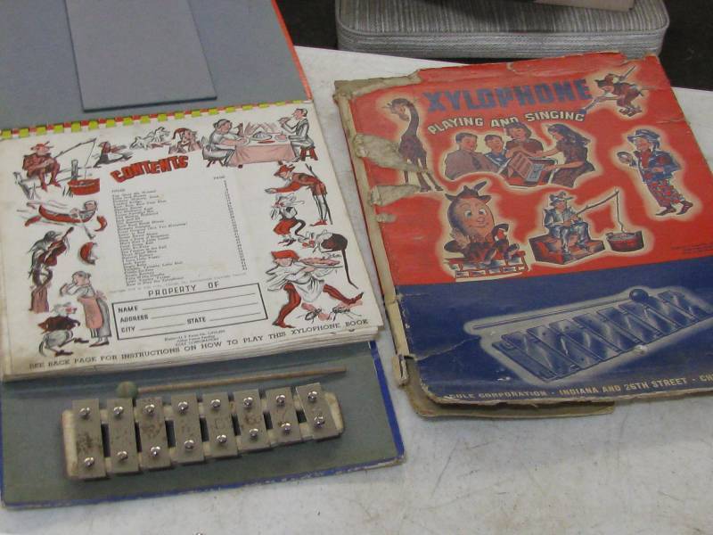 lot 123 image: Vintage Xylophone