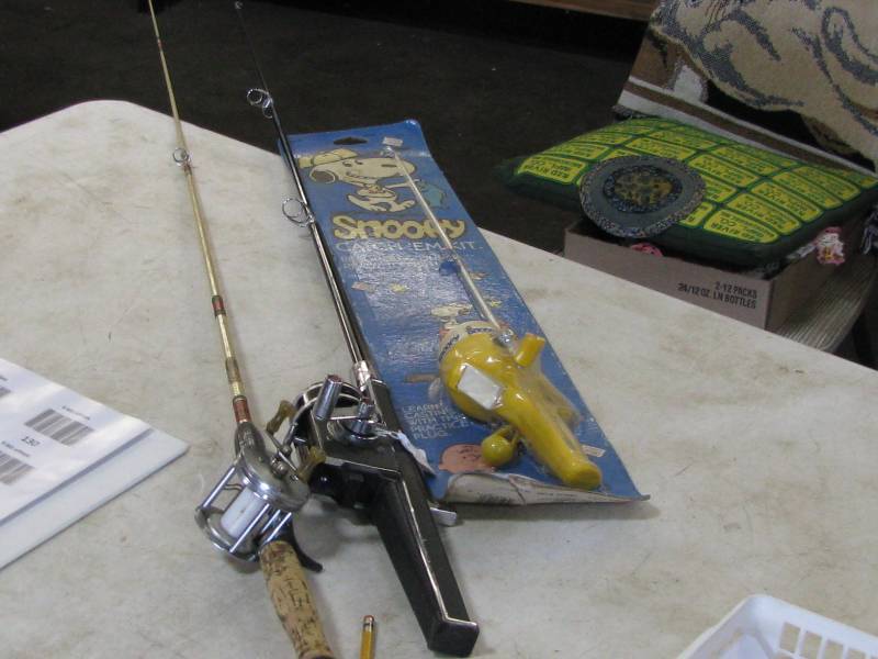 lot 130 image: Fishing Rods & Reels