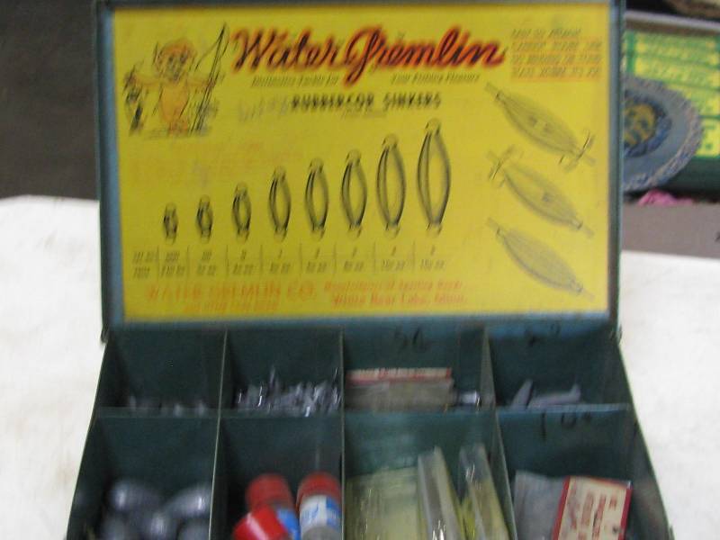 lot 137 image: Water Gremlin Tin Box