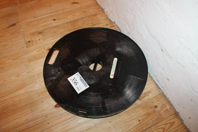 lot 356 image: True stack tire dolly nice casters, nice condition.