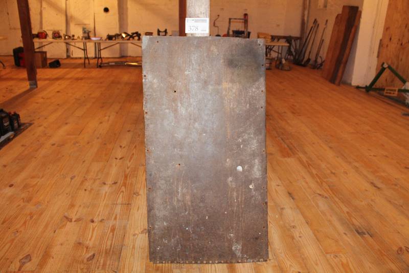 lot 378 image: 30 x 56 18 steel plate