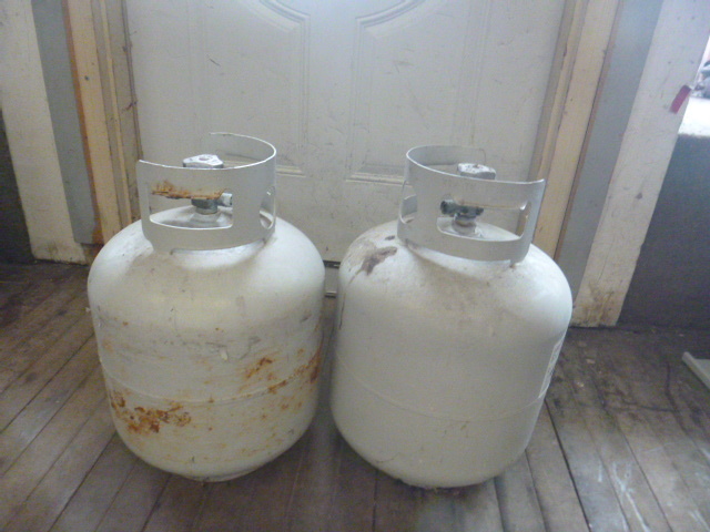 2 Propane Tanks with OPD Valves