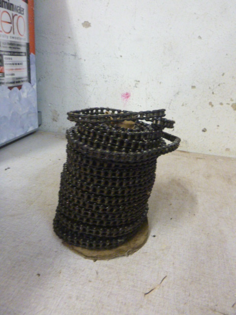Spool of Bicycle Chain