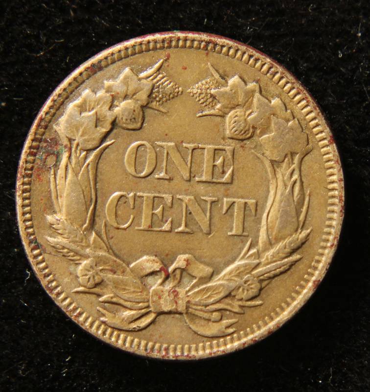 lot 04 image: 1857 US FLYING EAGLE CENT IN HIGH GRADE