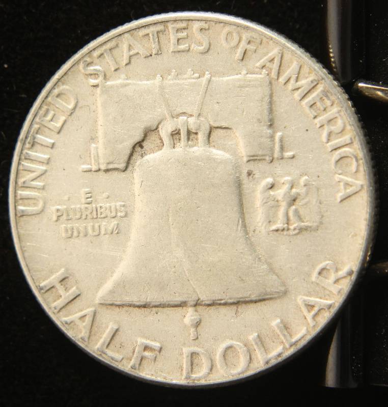 lot 15 image: 1953 FRANKLIN SILVER HALF DOLLAR