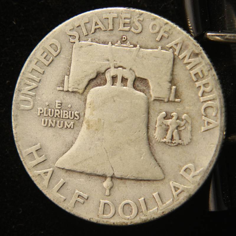 lot 20 image: 1948-D FRANKLIN HALF DOLLAR