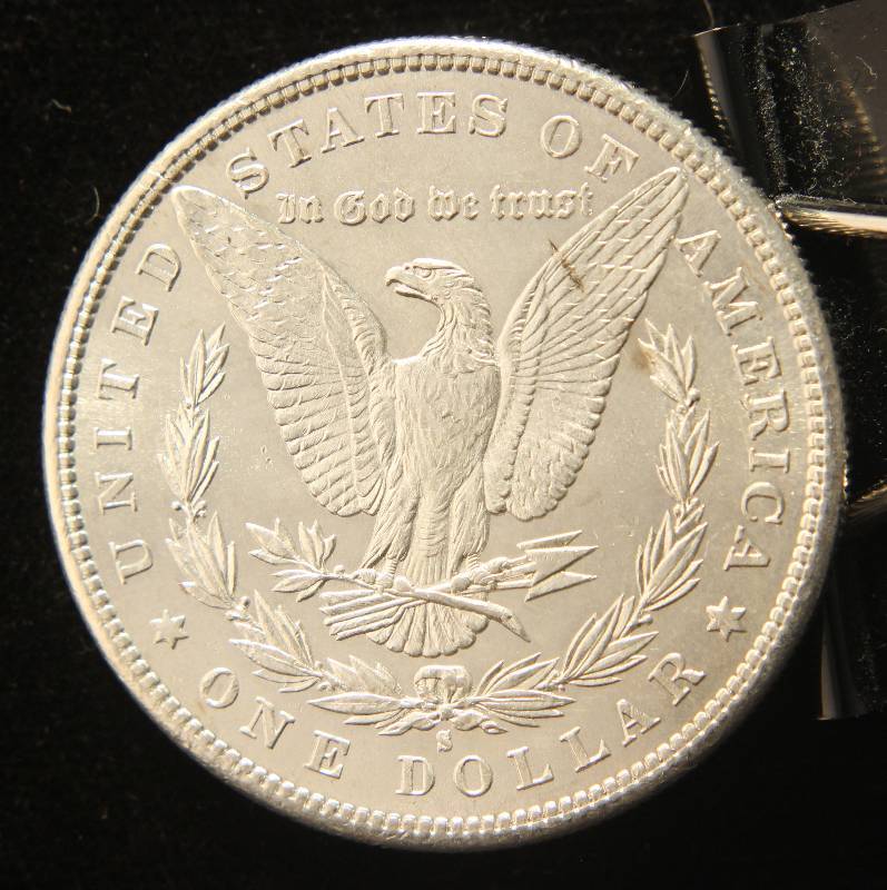 lot 22 image: 1881-S MORGAN SILVER DOLLAR BU-UNC