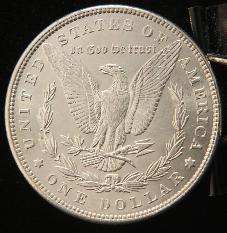 lot 30 image: 1898 MORGAN SILVER DOLLAR UNC