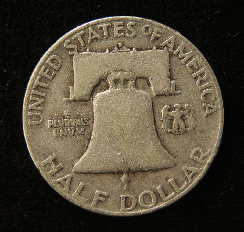 lot 53 image: 1953-D FRANKLIN HALF DOLLAR