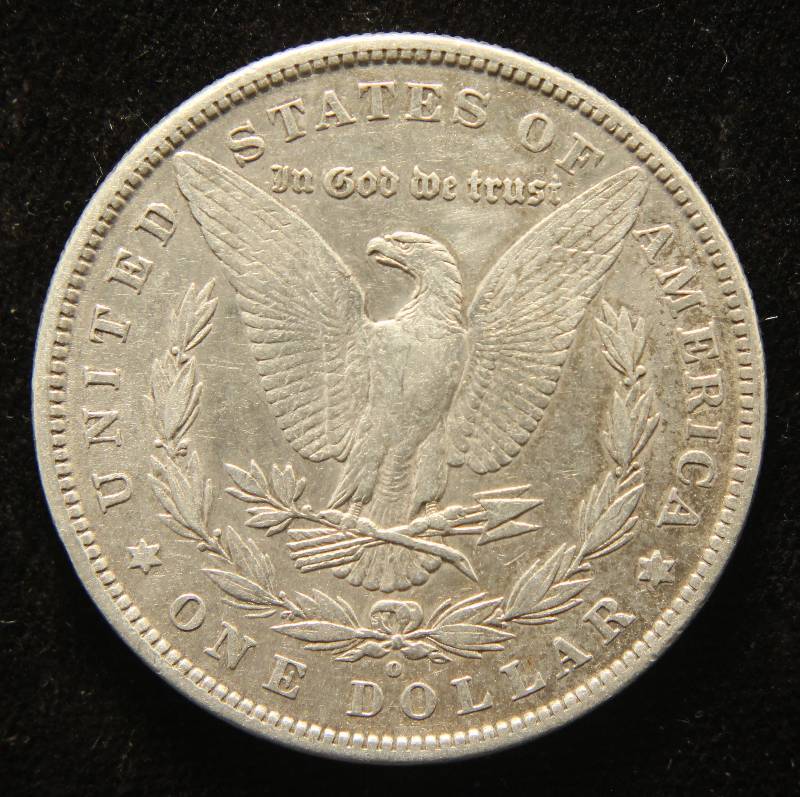 lot 59 image: 1880-O MORGAN SILVER DOLLAR