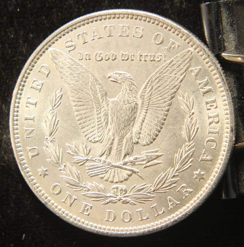 lot 75 image: 1896 MORGAN SILVER DOLLAR IN HIGH GRADE
