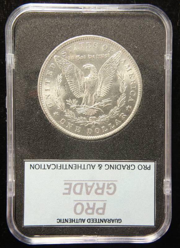 lot 01-A image: 1883-O MORGAN SILVER DOLLAR MS66 PGA