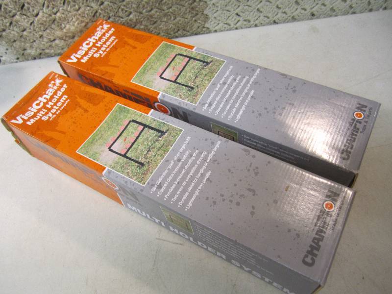 lot 3 image: 2 Champion Traps and Targets VisiCh...