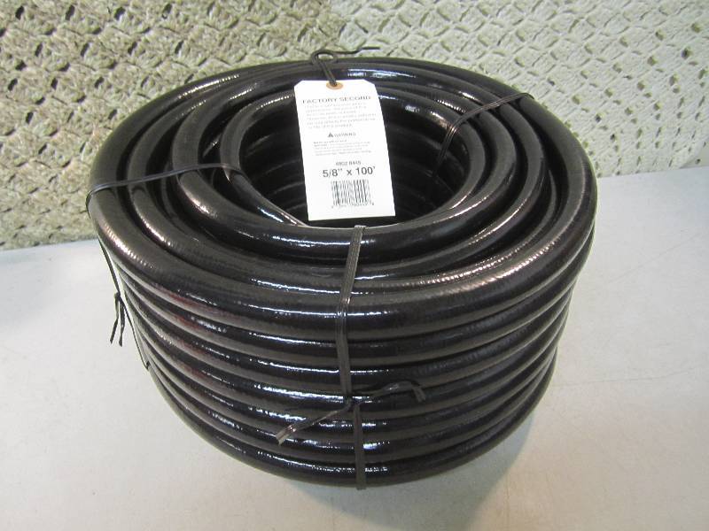 lot 9 image: 58 x 100 foot Garden Hose Factory...