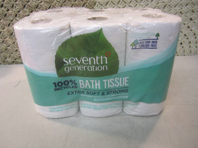 lot 15 image: Pack of 12 Rolls of Bath Tissue  F-...