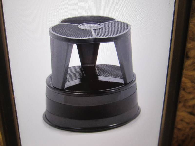 lot 54 image: The Original Kik-Step Stool Kick it...
